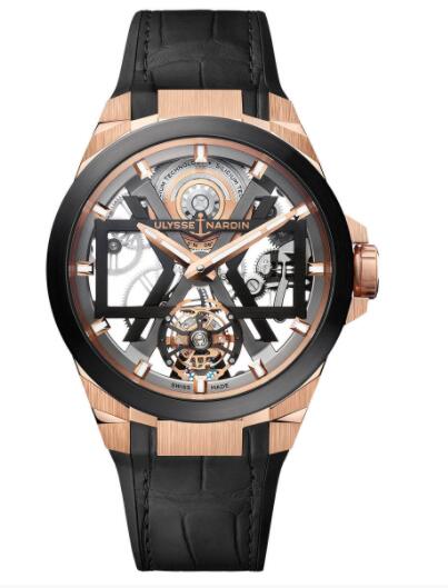 Ulysse Nardin BLAST Rose Gold Replica Watch Price T-1725-400/02